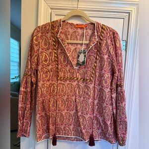 Brand new Oliphant blouse with tags still attached.